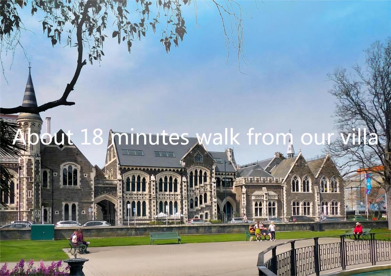 City Centre Superior Villa 3 Large Double Bedrooms Christchurch Kültér fotó