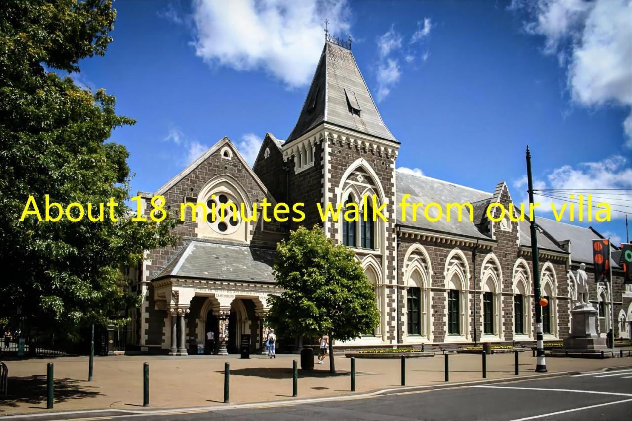 City Centre Superior Villa 3 Large Double Bedrooms Christchurch Kültér fotó