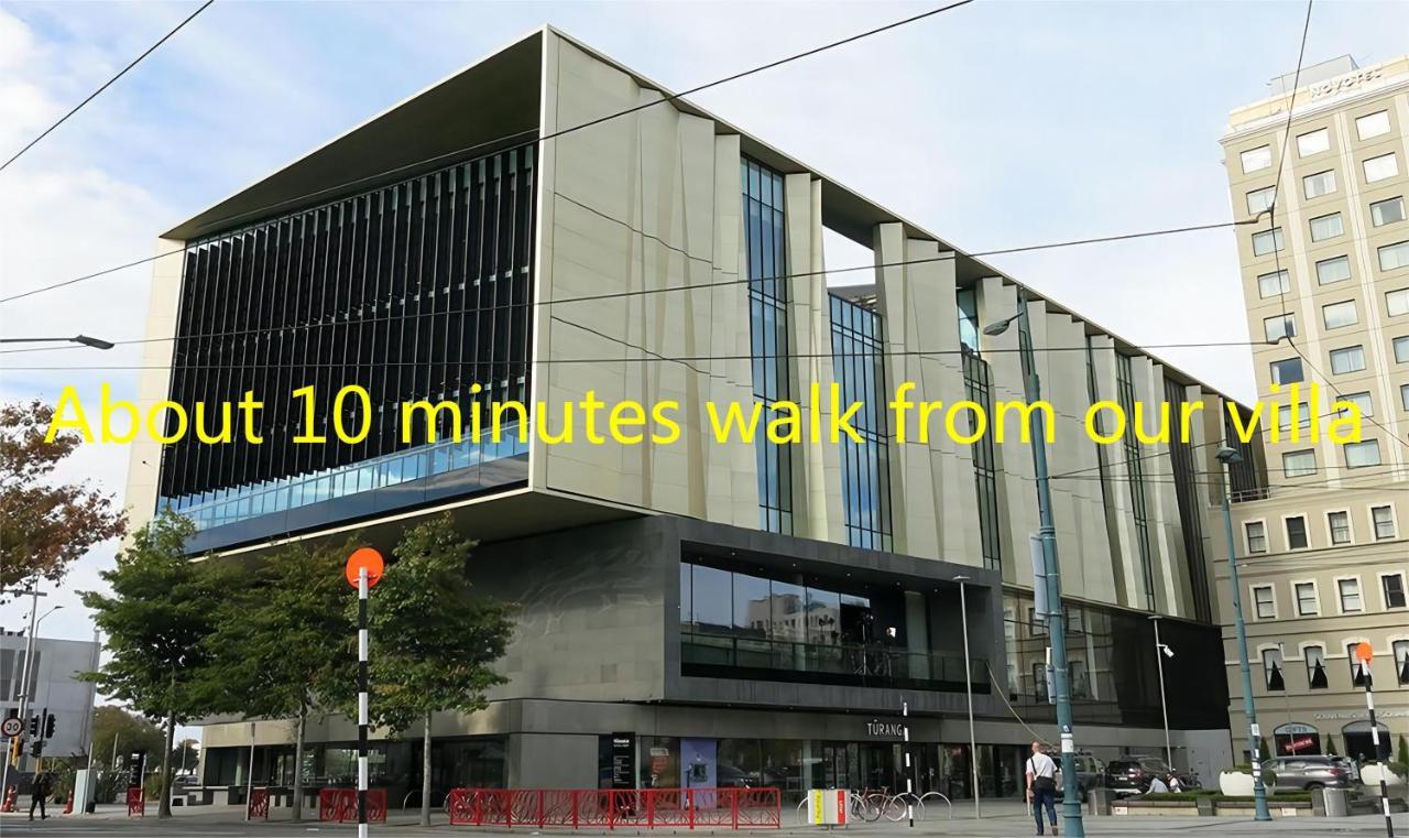 City Centre Superior Villa 3 Large Double Bedrooms Christchurch Kültér fotó